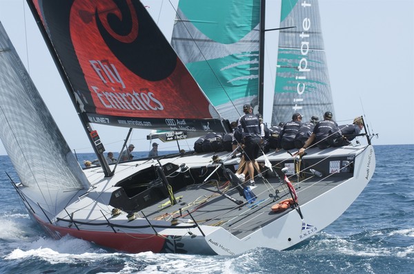  NZL380 started well but was on the wrong side of shifts on the first beat of both races